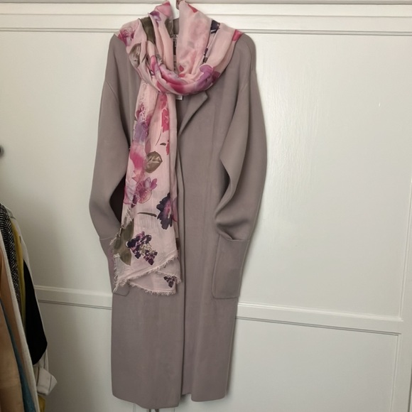Magaschoni coat size XL taupe color - Picture 1 of 13